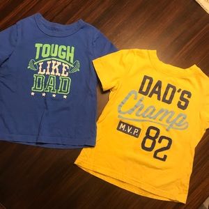 4T dad's tshirts